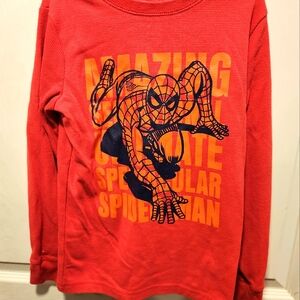 Marvel Red Spider-Man Long Sleeve Tee